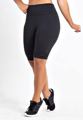 Bermuda Fitness Feminina Lisa Preto
