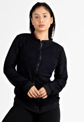 Casaco Fitness Feminino Manga Longa Dry